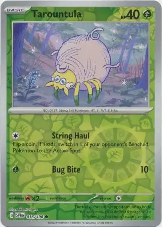Tarountula Reverse Holo