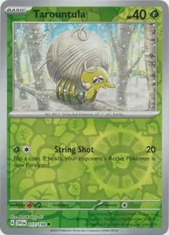 Tarountula Reverse Holo 017