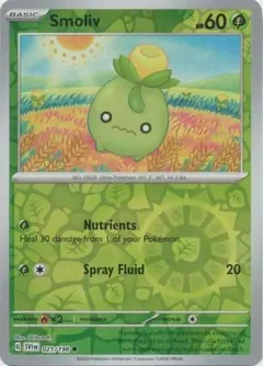 Smoliv Reverse Holo 021