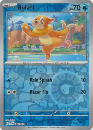 Buizel Reverse Holo