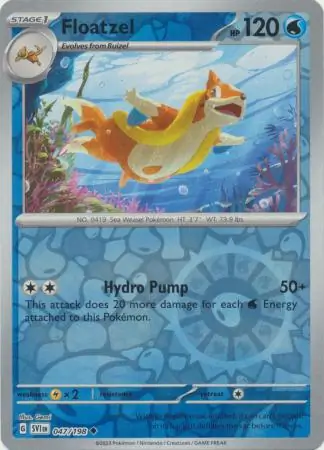Floatzel Reverse Holo
