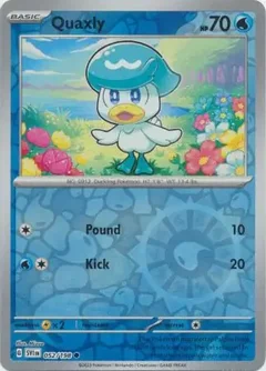 Quaxly Reverse Holo 052