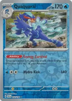 Quaquaval Reverse Holo 054