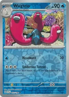 Wugtrio Reverse Holo 057