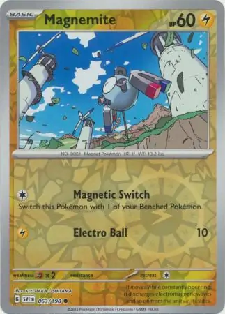 Magnemite Reverse Holo