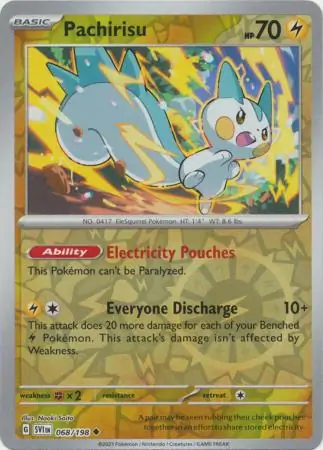Pachirisu Reverse Holo