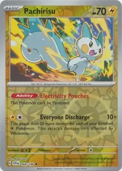 Pachirisu Reverse Holo 068