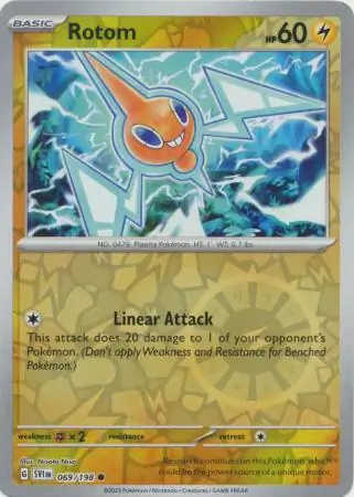 Rotom Reverse Holo