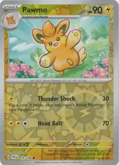 Pawmo Reverse Holo 075
