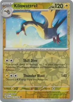 Kilowattrel Reverse Holo 079