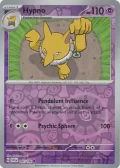 Hypno Reverse Holo 083