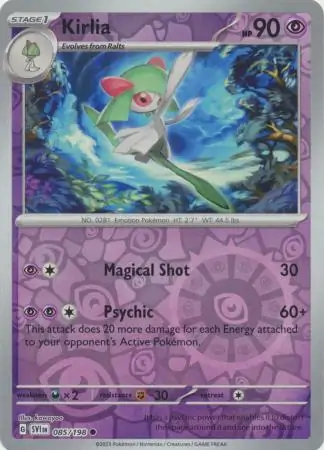Kirlia Reverse Holo