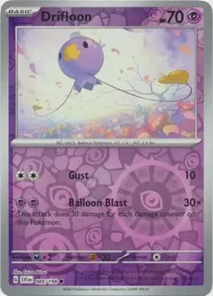 Drifloon Reverse Holo 089