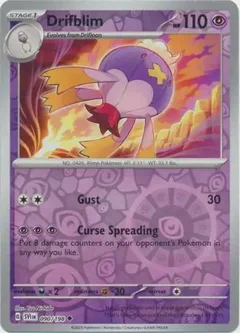 Drifblim Reverse Holo 090