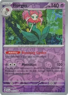 Florges Reverse Holo 093