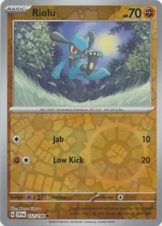 Riolu Reverse Holo