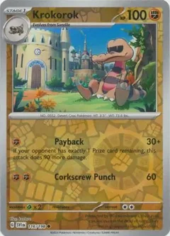 Krokorok Reverse Holo 116