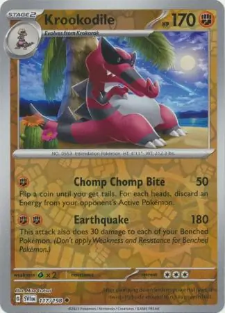 Krookodile Reverse Holo