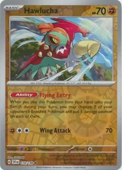 Hawlucha Reverse Holo 118