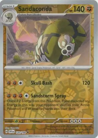 Sandaconda Reverse Holo