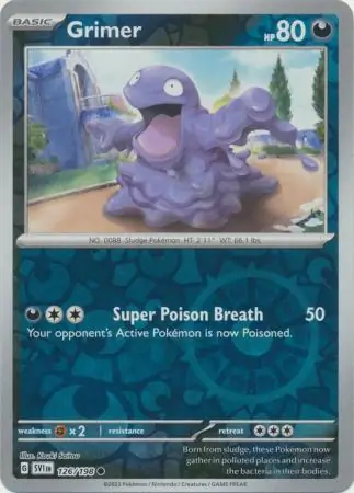 Grimer Reverse Holo