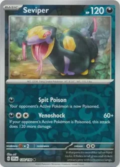 Seviper Reverse Holo 128