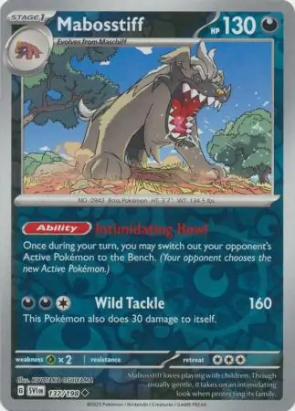 Mabosstiff Reverse Holo
