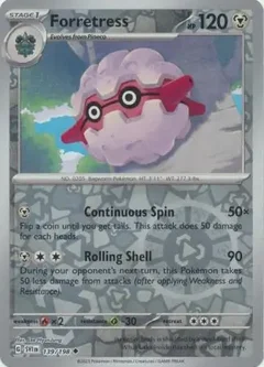 Forretress Reverse Holo 139