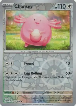 Chansey Reverse Holo