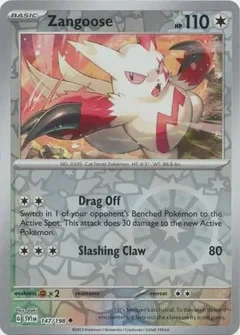 Zangoose Reverse Holo 147