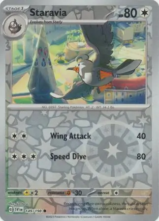 Staravia Reverse Holo