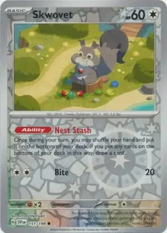 Skwovet Reverse Holo 151