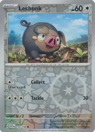 Lechonk Reverse Holo