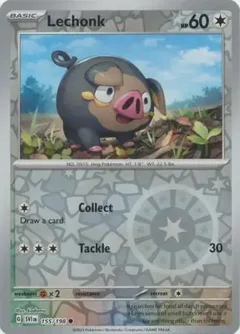 Lechonk Reverse Holo 155