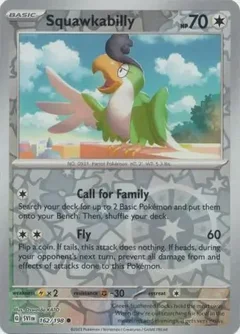 Squawkabilly Reverse Holo 162