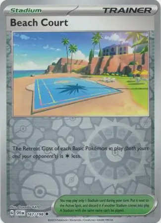 Beach Court Reverse Holo