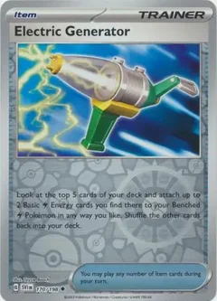 Electric Generator Reverse Holo 170