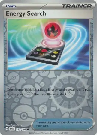 Energy Search Reverse Holo
