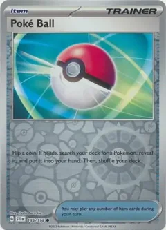 Poke Ball Reverse Holo 185