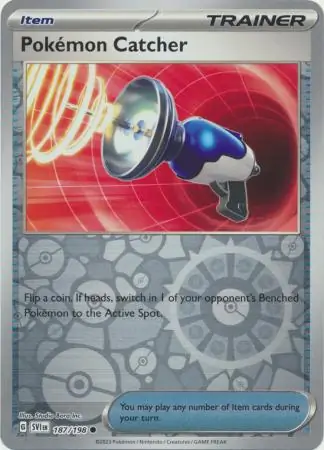Pokemon Catcher Reverse Holo