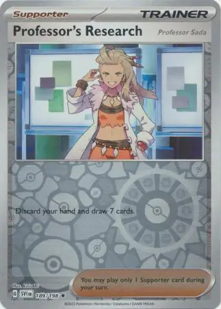 Professor's Research Reverse Holo