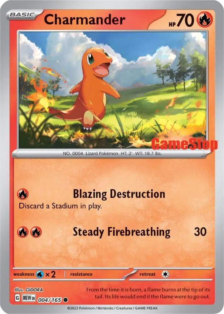 Charmander Cosmos Holo