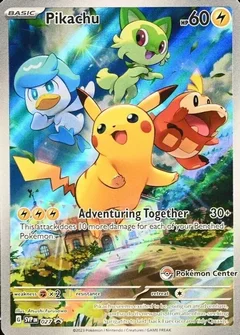 Pikachu Pokemon Center 027