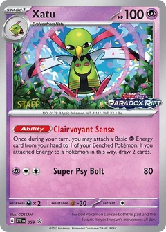 Xatu Staff Prerelease 059