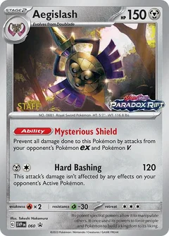 Aegislash Prerelease Staff 060