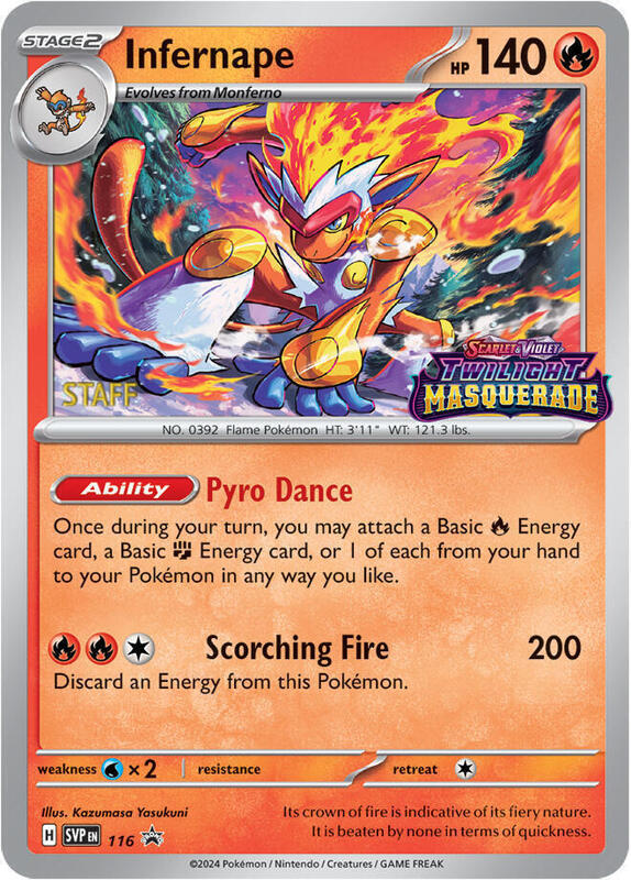 Infernape Staff Prerelease