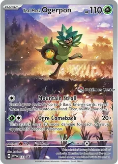 Teal Mask Ogerpon Pokemon Center 123