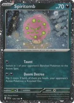 Spiritomb Cosmos Holo 129
