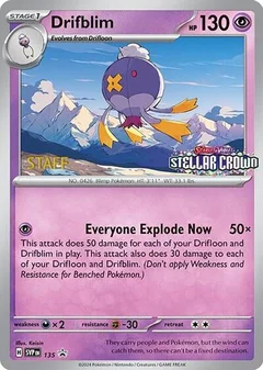 Drifblim Staff Prerelease 135