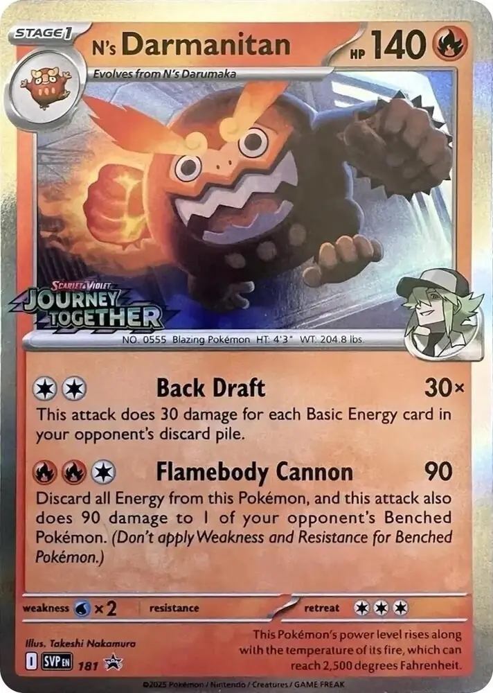 N's Darmanitan Prerelease